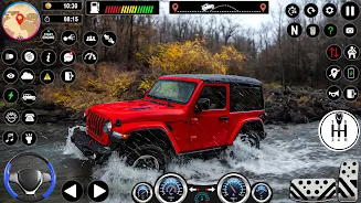 Offroad Car Driving Jeep Games Captura de pantalla 2