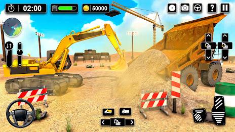 Heavy Sand Excavator 3D Sim 스크린샷 4