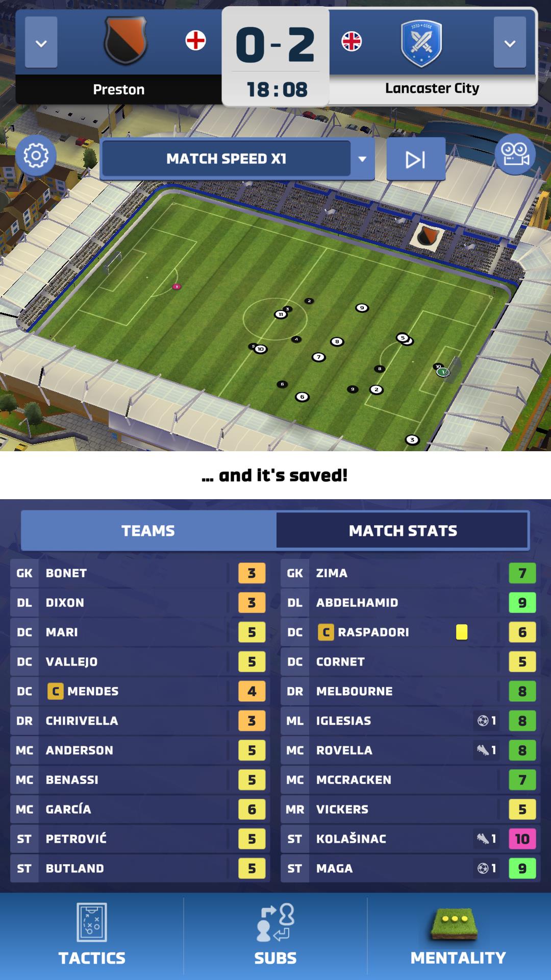 Soccer - Matchday Manager 24 スクリーンショット 1