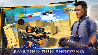 Silent Scope Sniper Shoot Game Скриншот 4