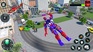 Spider Rope Hero Flying Games スクリーンショット 3