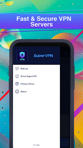 Super VPN - Stable & Fast VPN Captura de pantalla 2