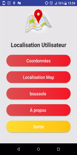 Géolocalisation ( Ma Position Actuelle ) スクリーンショット 2