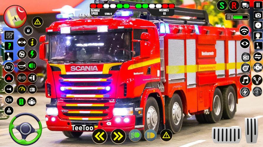 Police Ambulance Fire Truck应用截图第1张
