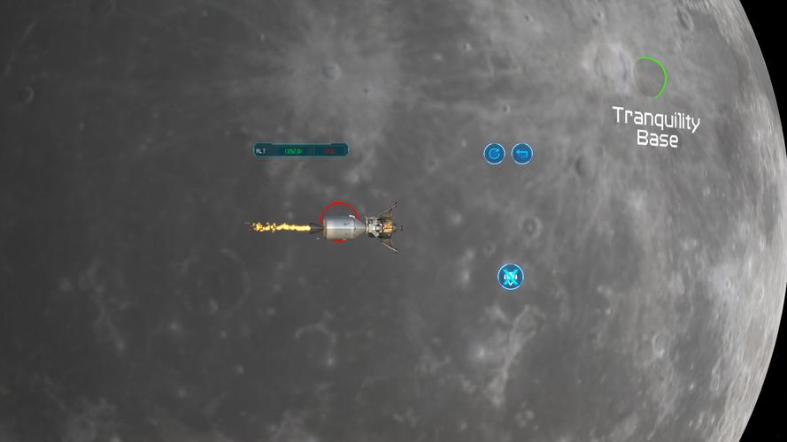 Apollo: Moon Landing Simulator स्क्रीनशॉट 2