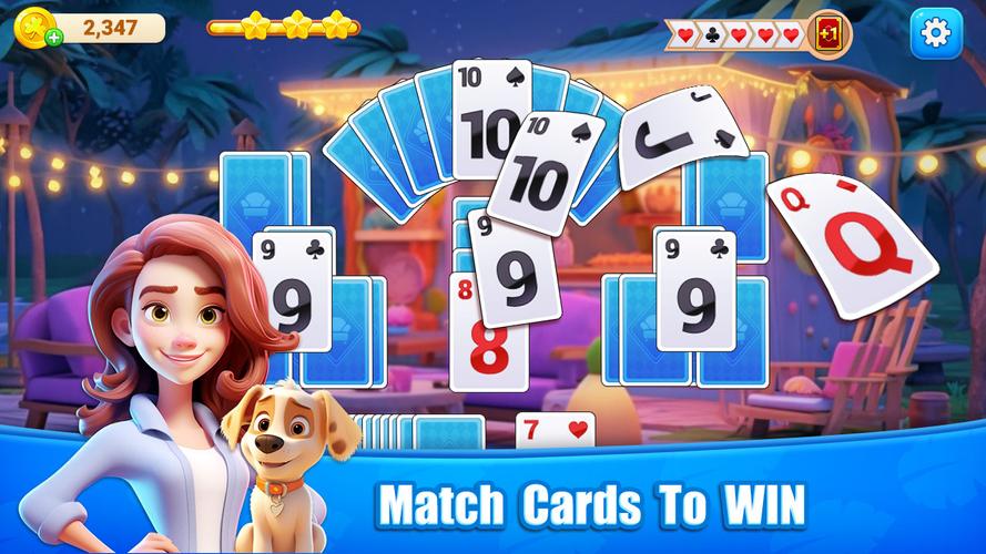 Classic Solitaire TriPeaks 스크린샷 1