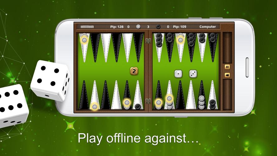 Backgammon Gold Capture d'écran 1