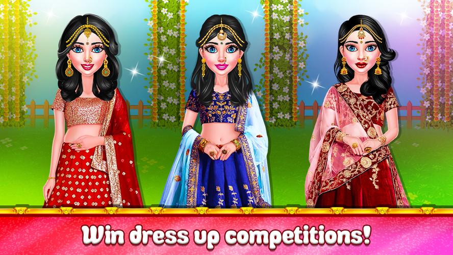 Indian Wedding Makeup Dressup Screenshot 2