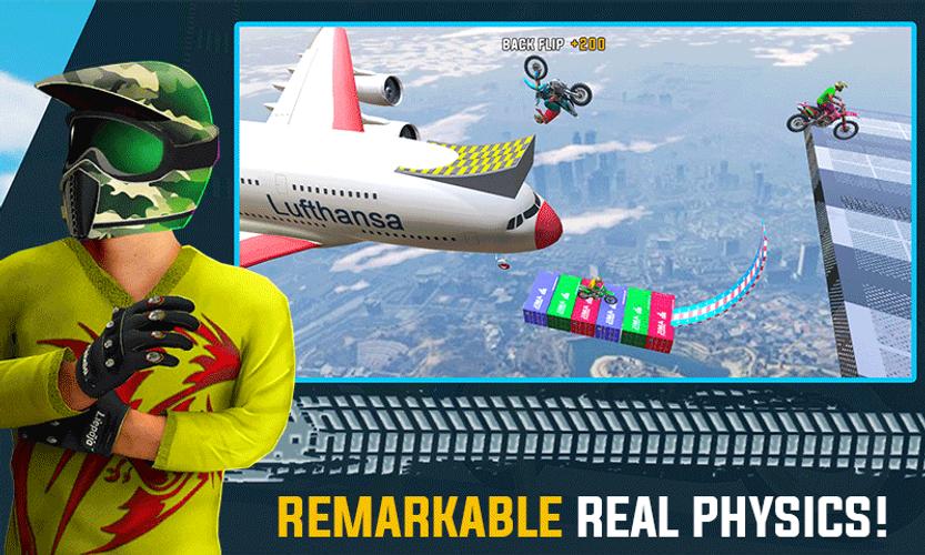 Crazy Bike Racing Stunt Game應用截圖第3張