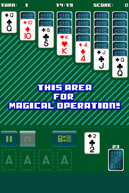 Wizard’s Solitaire Klondike应用截图第2张