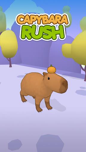 Capybara Rush Captura de tela 1