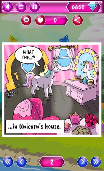 Unicorn Comics Captura de tela 2