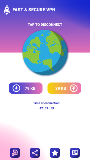 USA VPN - VPN PROXY Captura de pantalla 2