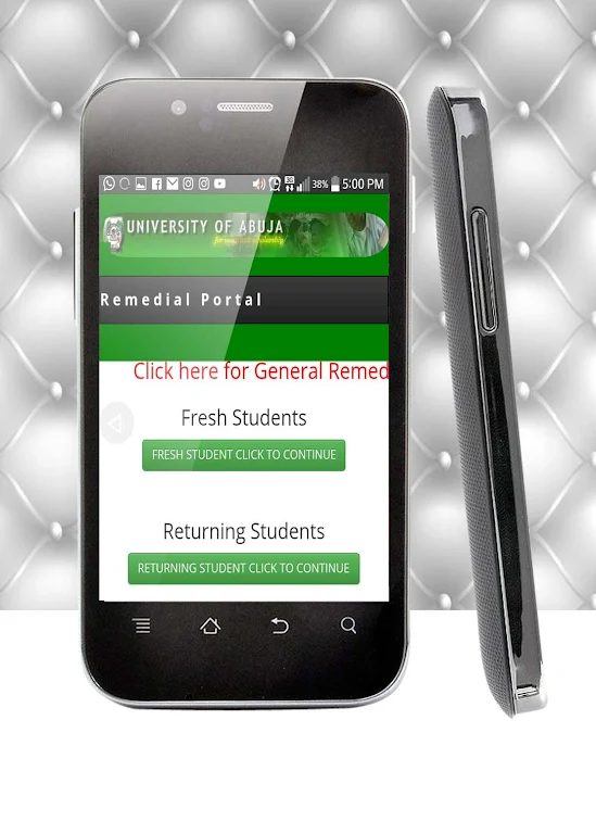 Students Mobile - UNIABUJA Captura de tela 4