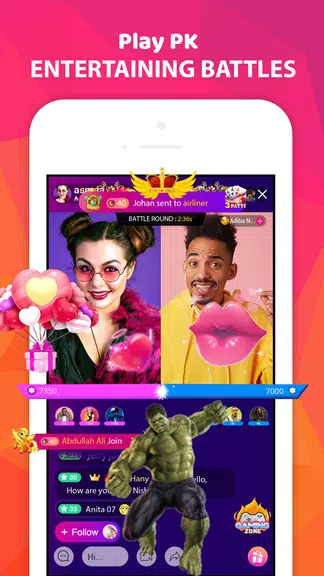 Hive - Live Stream Video Chat スクリーンショット 3