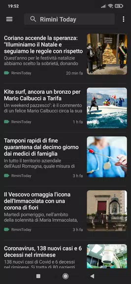Rimini Notizie スクリーンショット 2