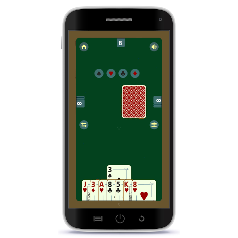 Crazy Eights UNO Offline スクリーンショット 2