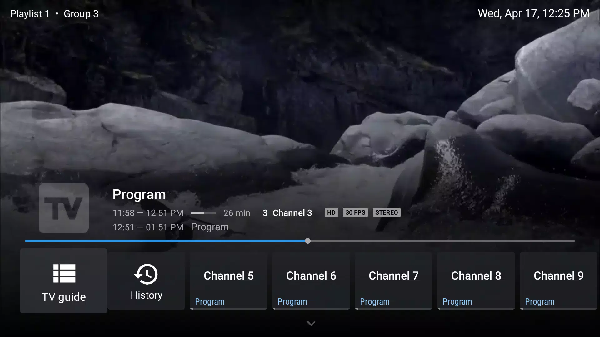 TiviMate IPTV Player Capture d'écran 3