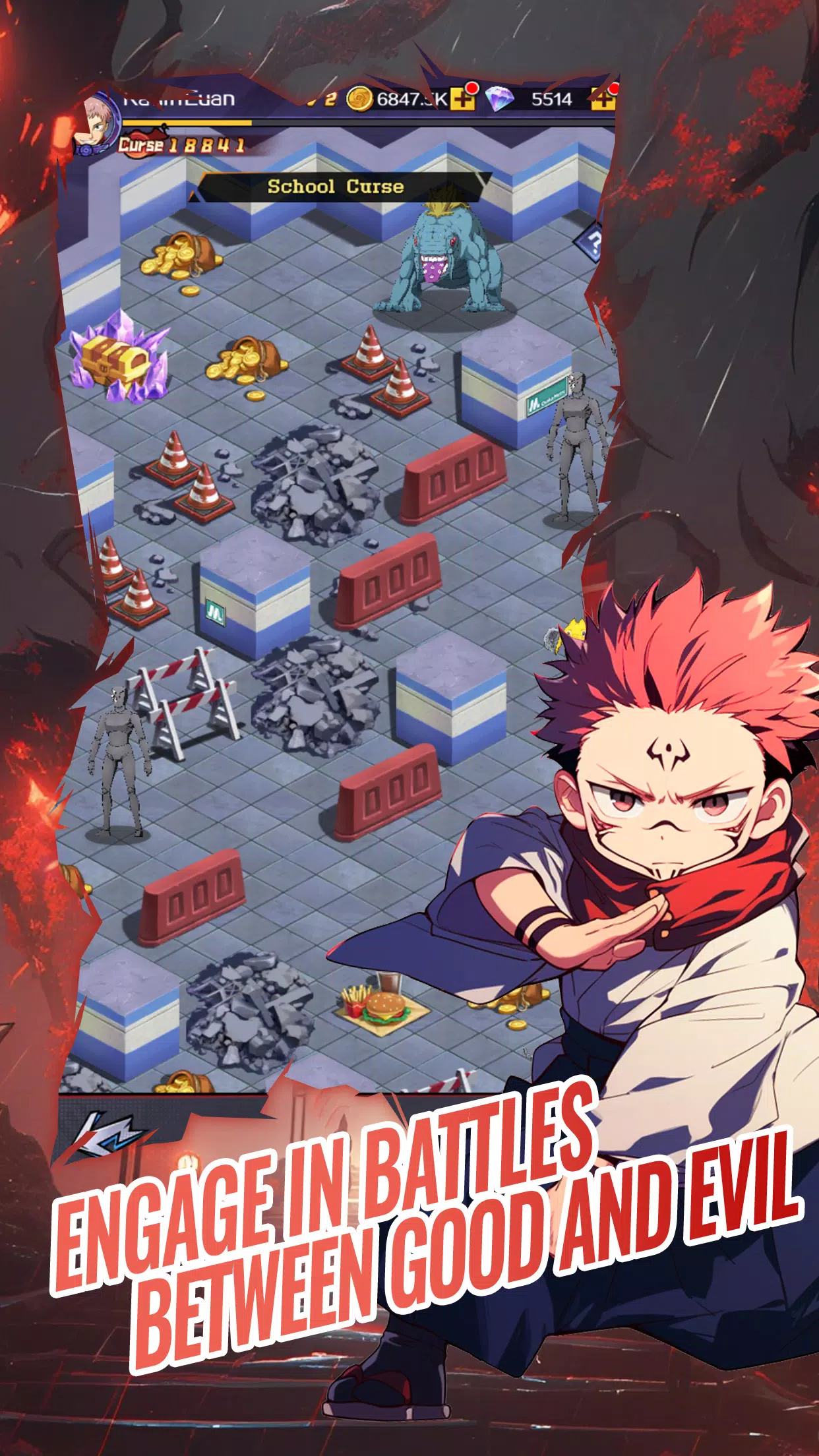 Jujutsu Masters: Cursed Rivals Capture d'écran 3