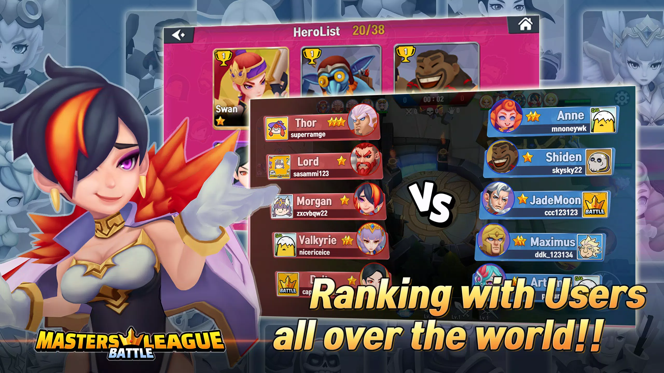 Moba League:PvP Trainer Capture d'écran 1