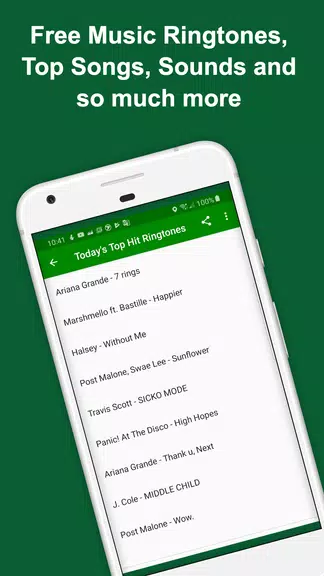 Today's Hit Music Ringtones スクリーンショット 1