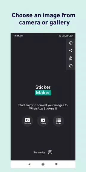 Sticko Sticker Maker Captura de pantalla 1