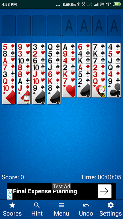 solitaire King- Playing Card Game स्क्रीनशॉट 4