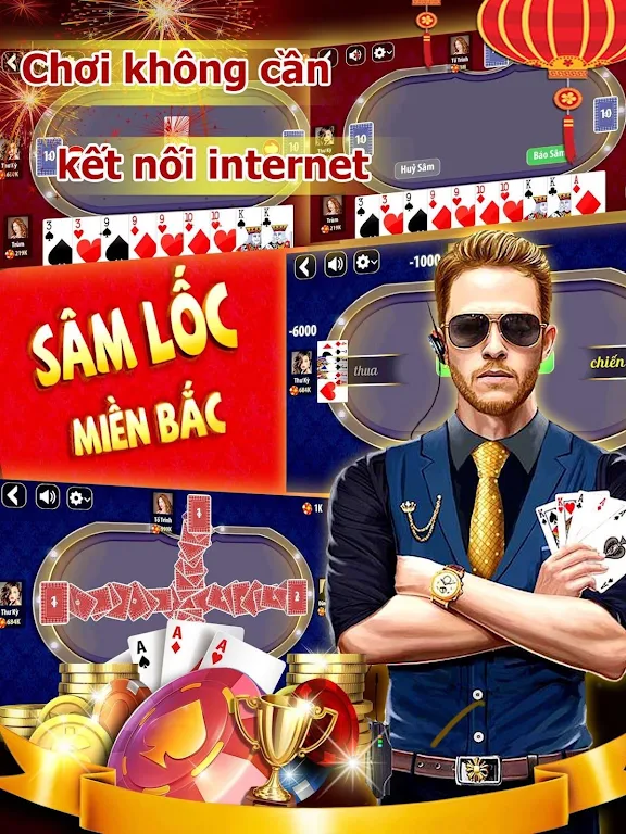 Bài sâm lốc offline - sam loc offline - xâm lốc स्क्रीनशॉट 1