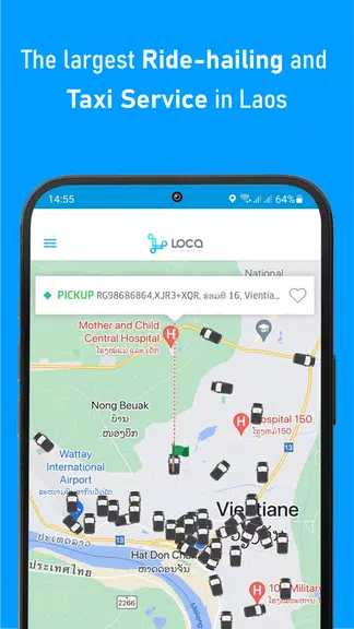 LOCA - Lao Taxi & Super App Captura de pantalla 2