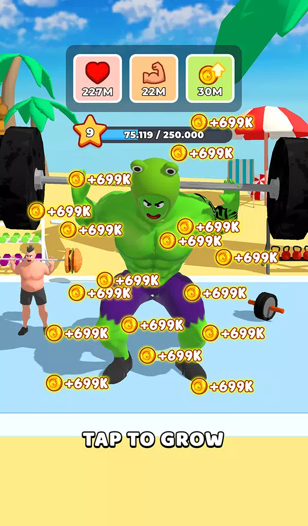 Gym Idle Clicker: Fitness Hero Captura de pantalla 3