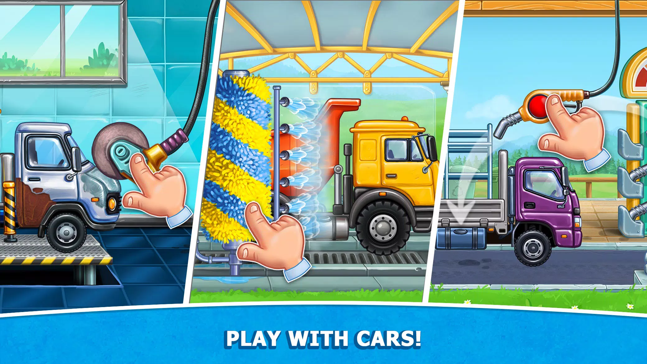 Kids Truck: City Builder Games Captura de tela 3