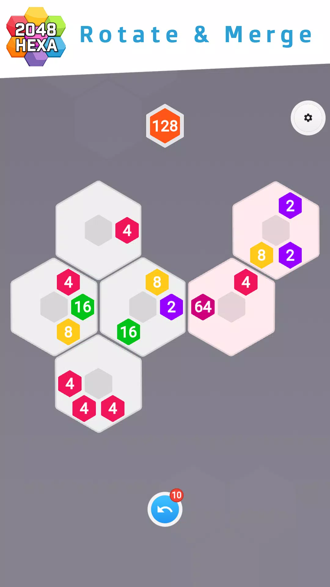 2048 Hexa Capture d'écran 1