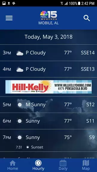 NBC 15 WPMI Weather スクリーンショット 3