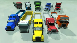 Transporter Truck Driving 3D Captura de tela 4