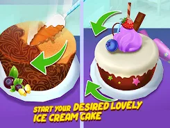 Cake Baking Games : Bakery 3D Capture d'écran 2