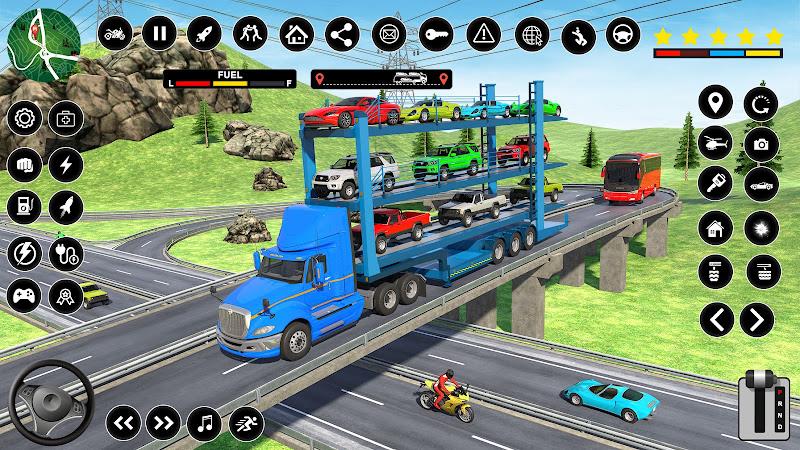 Car Transporter PRO Truck Game 스크린샷 3