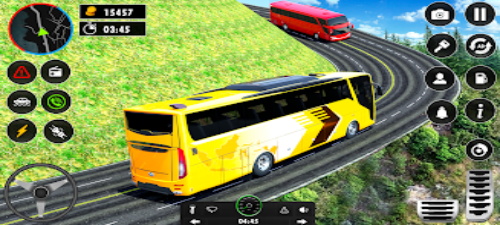 Coach Bus Simulator Offroad 3D Screenshot 1