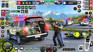 Offline Police Car: Cop Games स्क्रीनशॉट 1