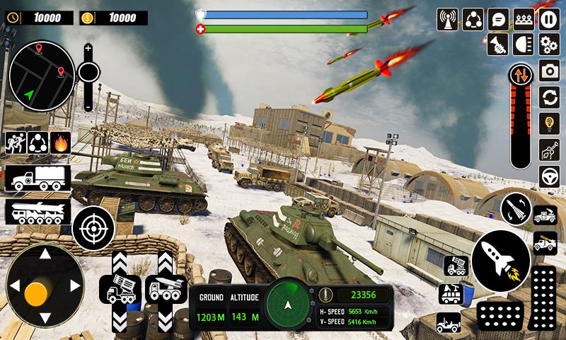 US Army Missile Launcher Game Screenshot 3