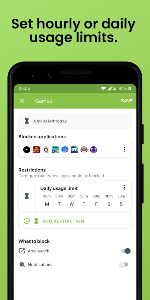 Block Apps Capture d'écran 4