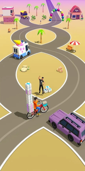 Paperboy Ticket Delivery Game應用截圖第2張