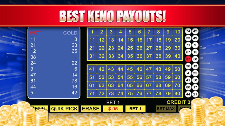 Keno Super 4X Screenshot 3