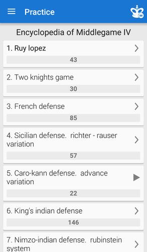 Chess Middlegame IV Capture d'écran 1