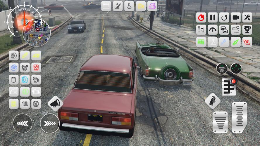 Lada 2107 Tuning Russian City Captura de pantalla 4