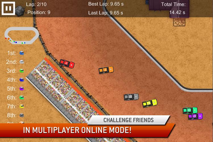 Dirt Racing Sprint Car Game 2 スクリーンショット 3