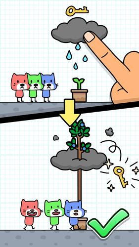 Brain cat: tricky puzzles स्क्रीनशॉट 3