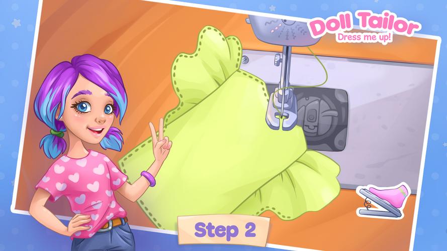Juegos de coser para niñas Captura de pantalla 2