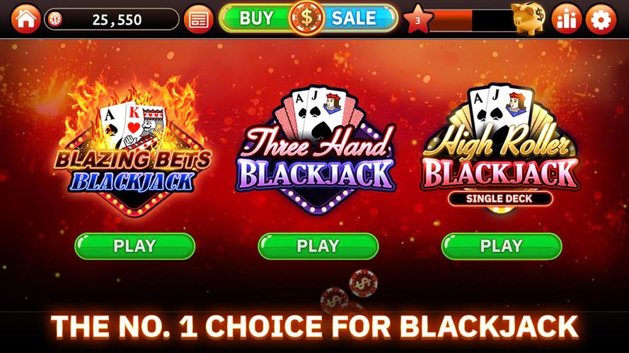 Blazing Bets Blackjack 21 Captura de tela 1