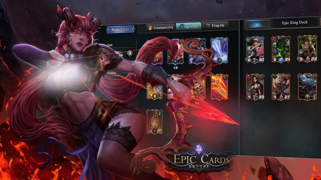 Epic Cards Battle 3 是一款 Android 上的风暴战争风格集换式卡牌游戏