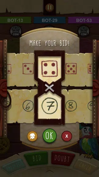 Pirate’s Dice Captura de pantalla 2